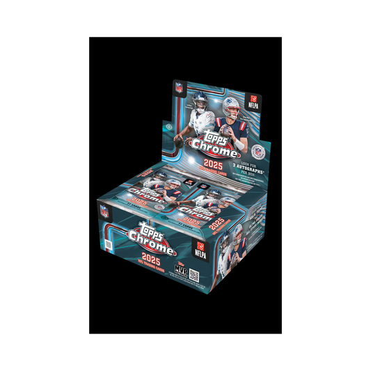 2025 Topps Chrome Football Jumbo Hobby Box