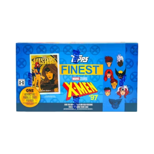 2025 Topps Finest X-Men 97 Hobby 8 Box Case