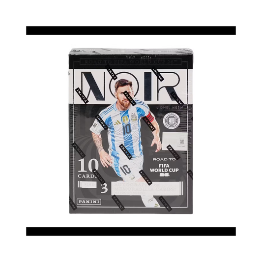 2025/26 Panini Noir Road to World Cup Soccer Hobby International Box