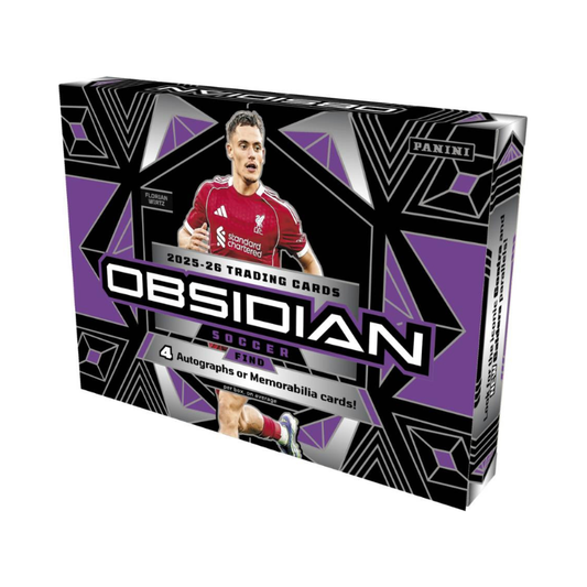 2025/26 Panini Obsidian Soccer Hobby 12 Box Case