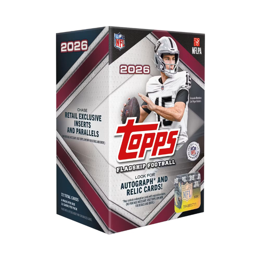 2026 Topps Flagship Football Blaster 40 Box Case