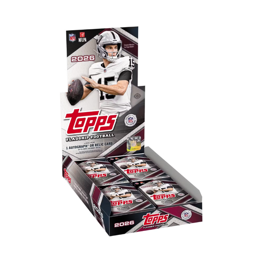 2026 Topps Flagship Football Hobby 12 Box Case