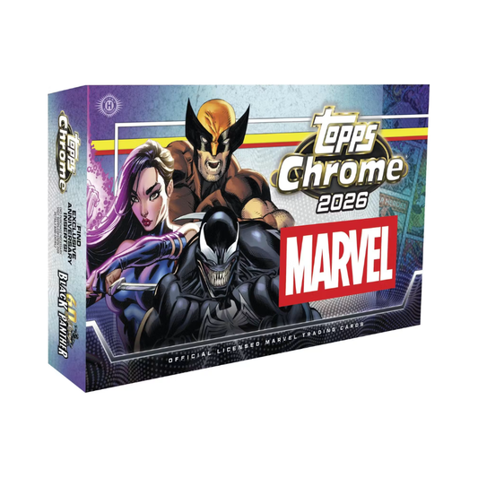 2026 Topps Marvel Comics Chrome Hobby 8 Box Case