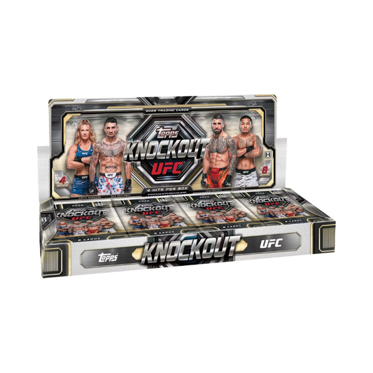 2026 Topps UFC Knockout Hobby 8 Box Case