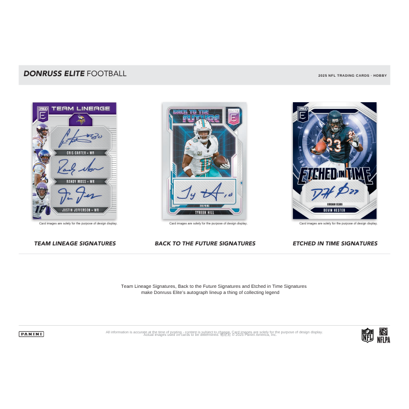 2025 Panini Donruss Elite Football Hobby 12 Box Case