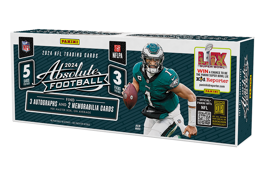 2024 Panini Absolute Football Hobby 12 Box Case