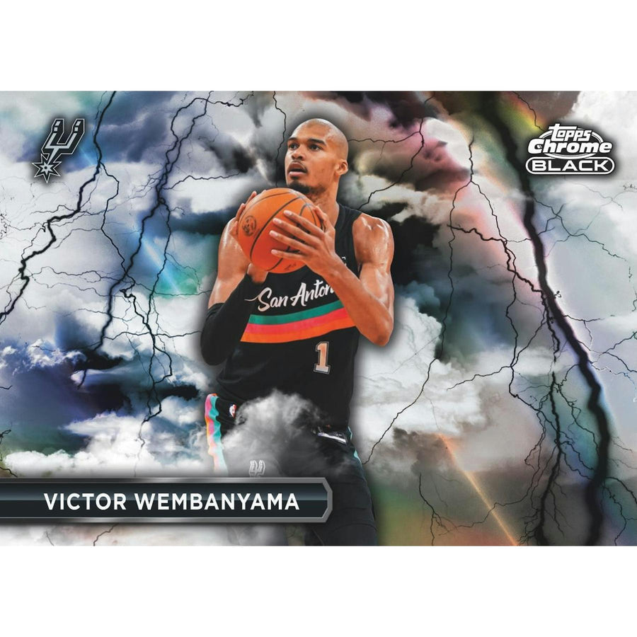2025/26 Topps Chrome Black Basketball Hobby Box (Presell)