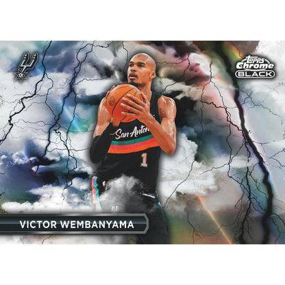 2025/26 Topps Chrome Black Basketball Hobby Box (Presell)