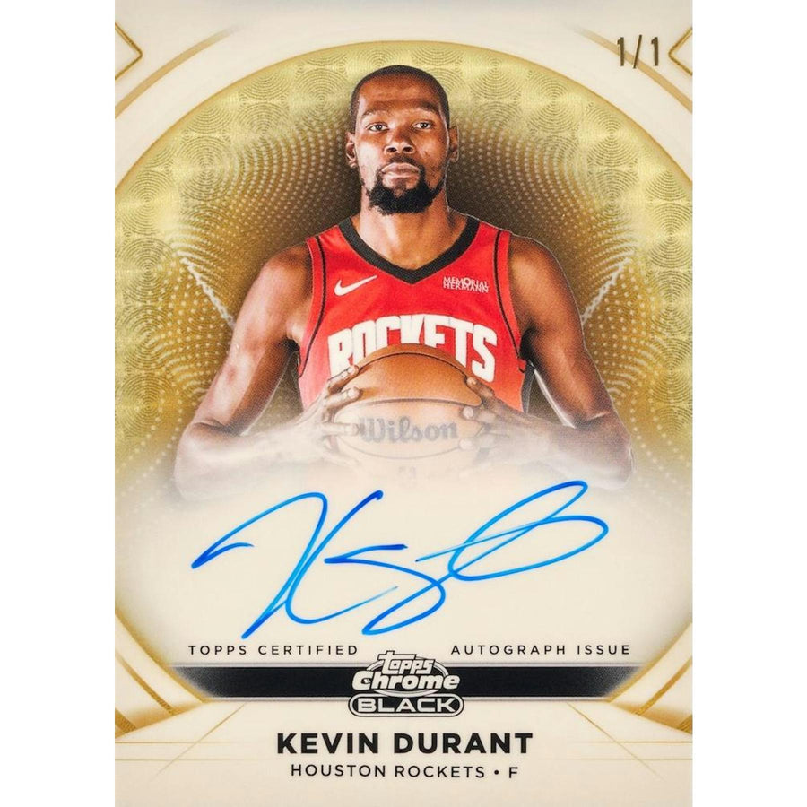 2025/26 Topps Chrome Black Basketball Hobby Box (Presell)