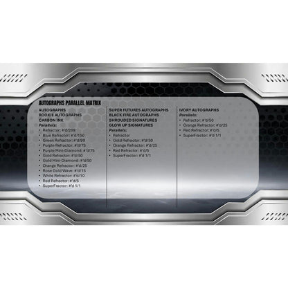 2025/26 Topps Chrome Black Basketball Hobby Box (Presell)