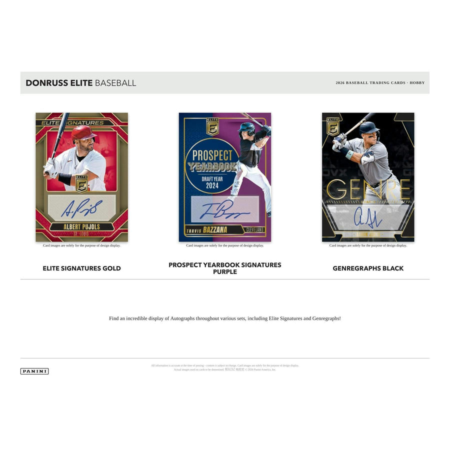2026 Panini Donruss Elite Baseball Hobby 12-Box Case