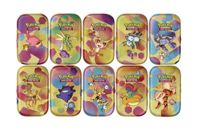 Pokemon: Scarlet & Violet 151 Mini Tin Display of 10