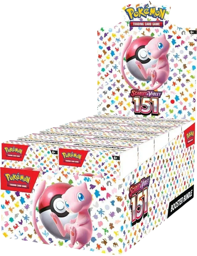 Scarlet & Violet: 151 - Booster Bundle Display