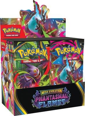 pokemon Phantasmal Flames Booster Box – ME02: Phantasmal Flames (PFL)
