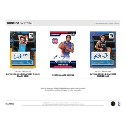 2022/23 Panini Donruss Basketball Choice 20-Box Case