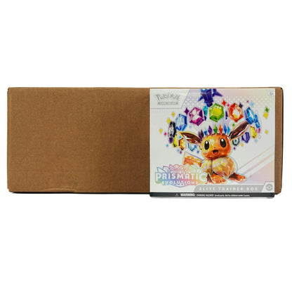 Pokemon Scarlet & Violet: Prismatic Evolutions Elite Trainer 10-Box Case