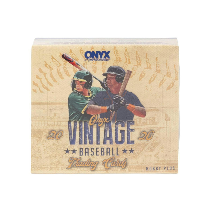 2026 Onyx Vintage Baseball Mega 6-Box Case