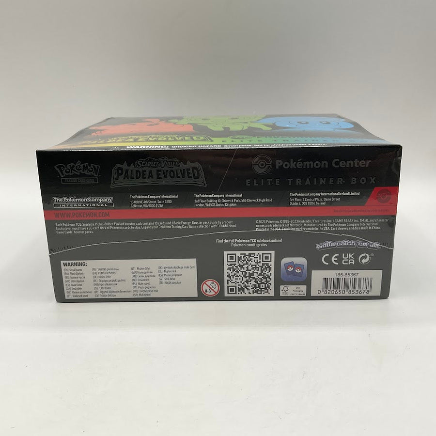 Pokemon: Scarlet & Violet Paldea Evolved Elite Trainer Box Pokemon Center Exclusive