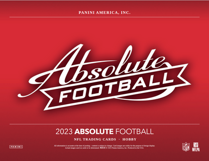 2023 Panini Absolute Football Hobby 12 Box Case