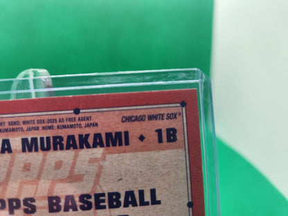 2026 Topps Update Munetaka Murakami Red Rookie Auto RC #91AU-MM /5