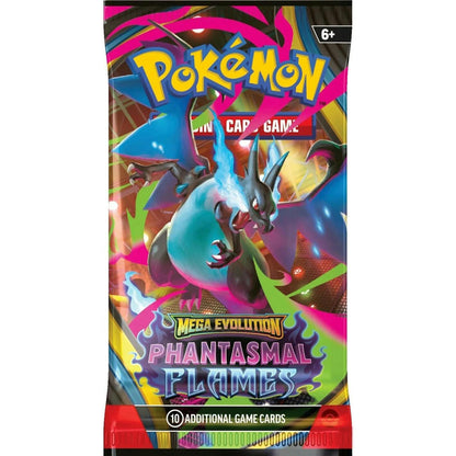 Pokemon Mega Evolution: Phantasmal Flames Booster 6-Box Case