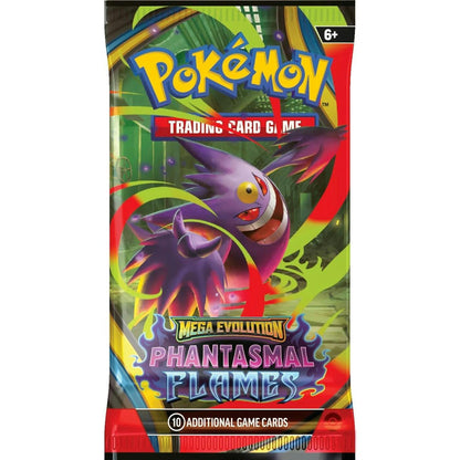 Pokemon Mega Evolution: Phantasmal Flames Booster 6-Box Case