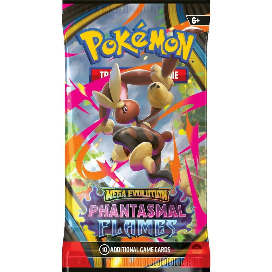 Pokemon Mega Evolution: Phantasmal Flames Booster 6-Box Case