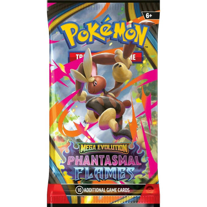 Pokemon Mega Evolution: Phantasmal Flames Booster 6-Box Case