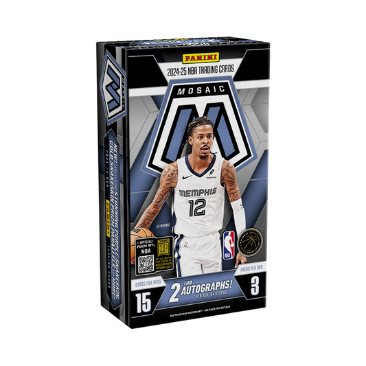 2024/25 Panini Mosaic Basketball Hobby 12 Box Case