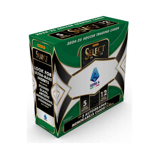 2024/25 Panini Select Serie A Soccer Hobby 12 Box Case