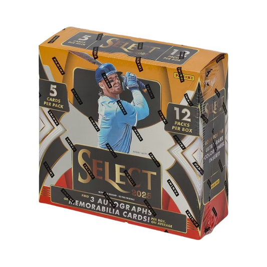 2025 Panini Select Baseball Hobby 12 Box Case