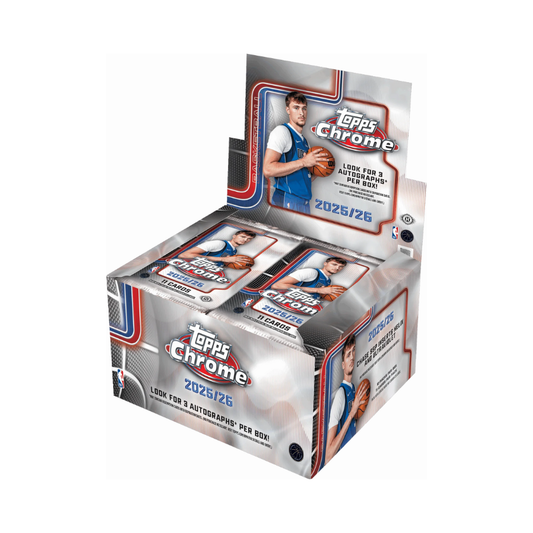 2025/26 Topps Chrome Basketball Jumbo 8 Box Case