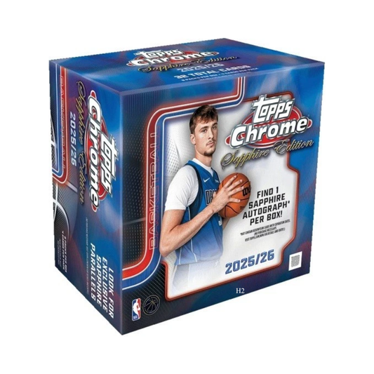 2025/26 Topps Chrome Basketball Sapphire Edition Box