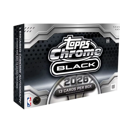 2025/26 Topps Chrome Black Basketball Hobby Box