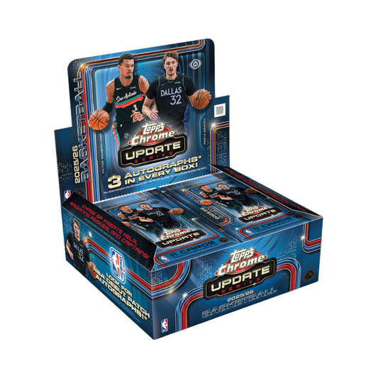 2025/26 Topps Chrome Update Basketball Jumbo 8 Box Case