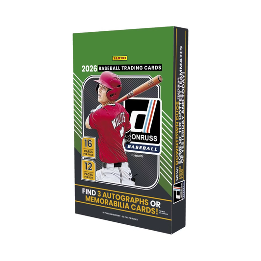 2026 Panini Donruss Baseball Hobby 12 Box Case