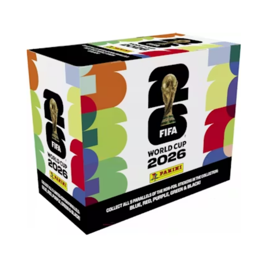 2026 Panini FIFA World Cup Soccer 25 Pack Sticker 30 Box Case