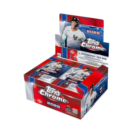 2026 Topps Chrome Baseball Jumbo Box