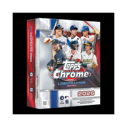 2026 Topps Chrome Logofractor Baseball 20 Box Case