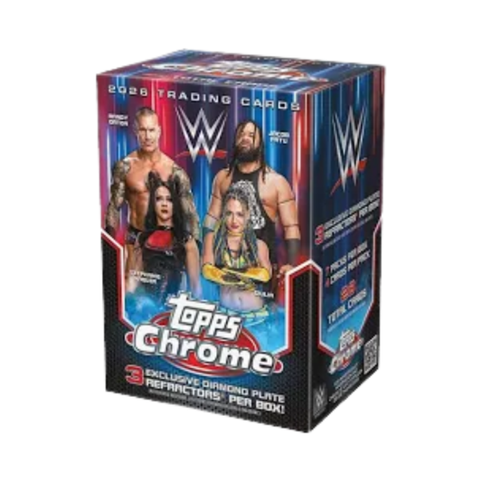 2026 Topps Chrome WWE Blaster 40 Box Case