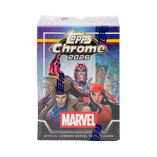 2026 Topps Marvel Comics Chrome Blaster 40 Box Case