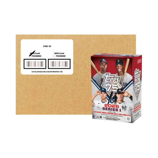 2026 Topps Series 1 Baseball Blaster 40 Box Case