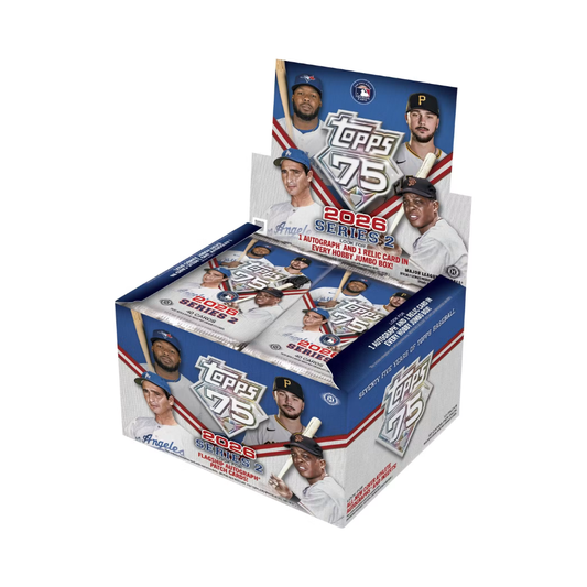2026 Topps Series 2 Baseball Jumbo 6 Box Case