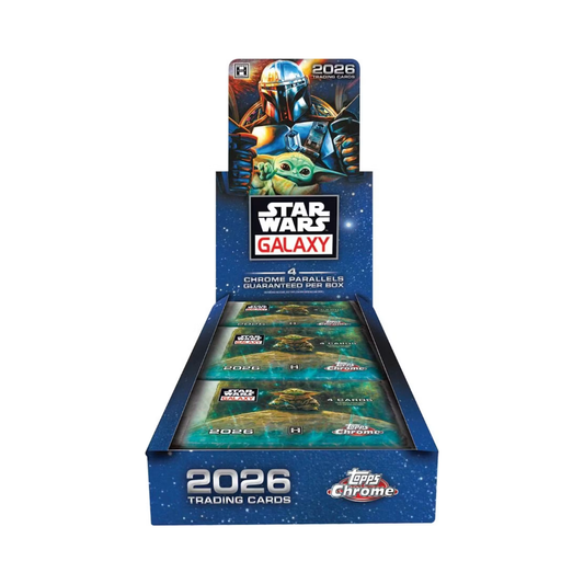 2026 Topps Star Wars Chrome Galaxy Hobby 12 Box Case