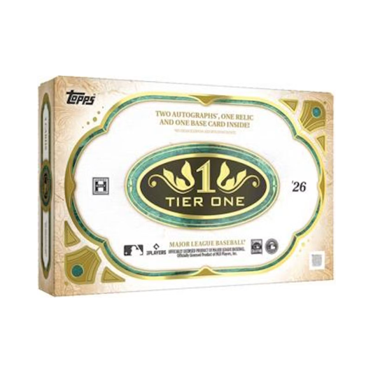 2026 Topps Tier One Baseball Hobby 12 Box Case