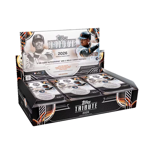 2026 Topps Tribute Baseball Hobby 4 Box Case
