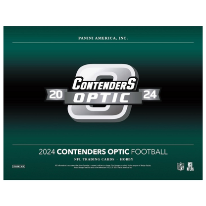 2024 Panini Contenders Optic Football Hobby 20 Box Case