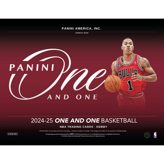 2024/25 Panini One & One Basketball Hobby 10 Box Case