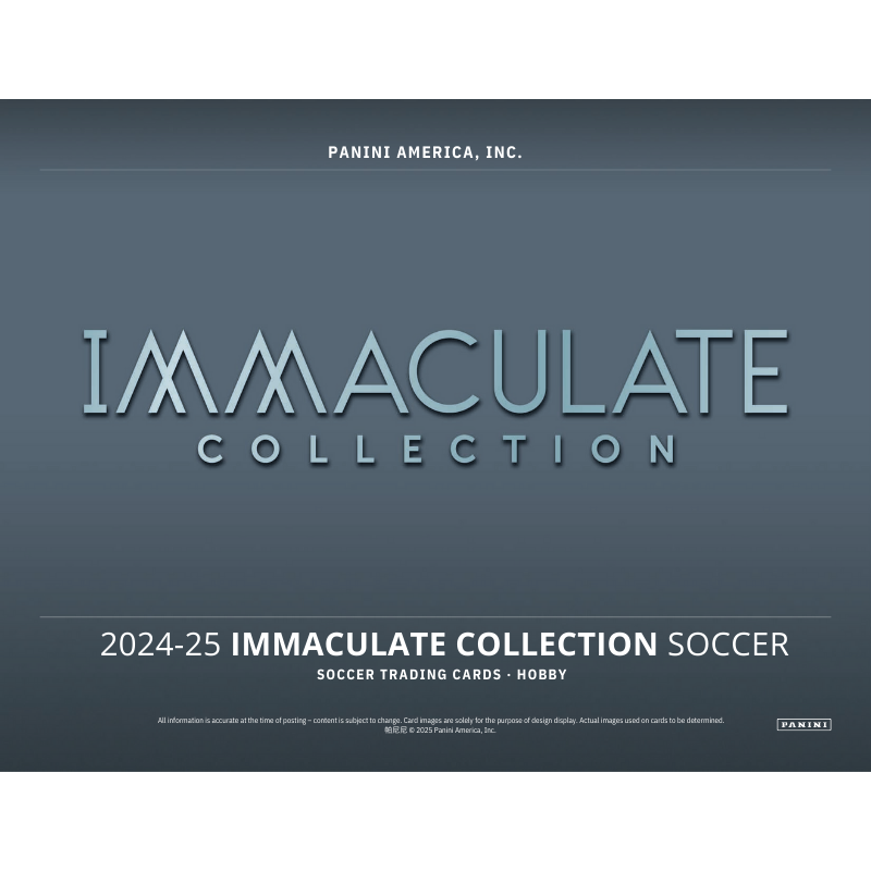 2024/25 Panini Immaculate Soccer Hobby 6 Box Case