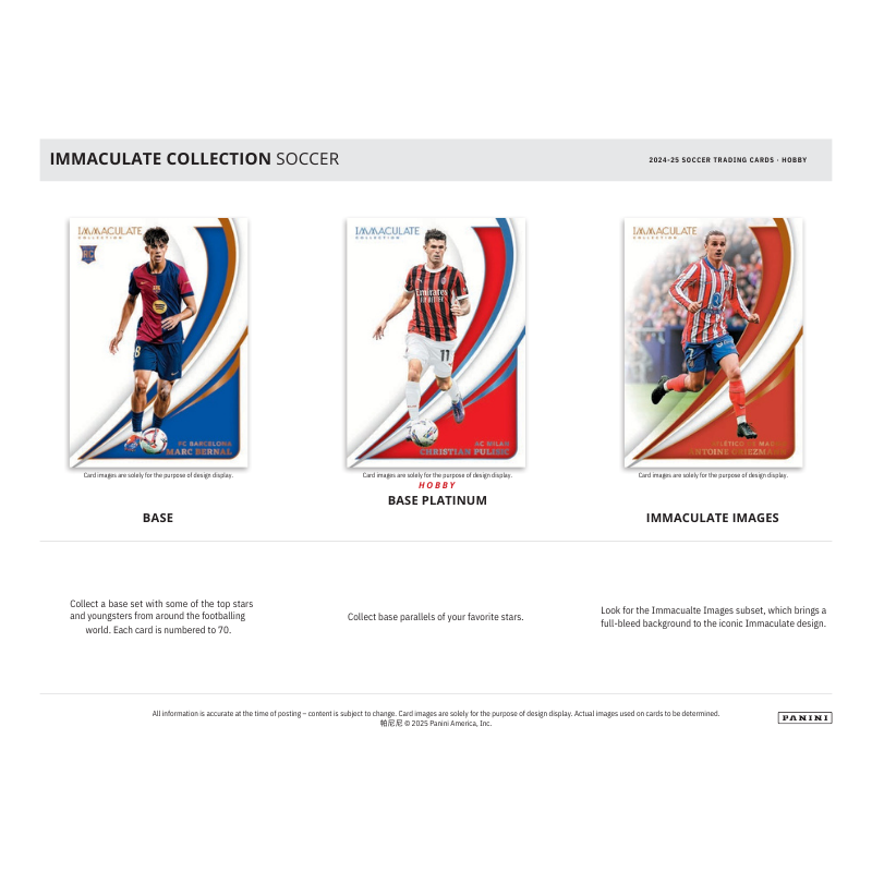 2024/25 Panini Immaculate Soccer Hobby Box